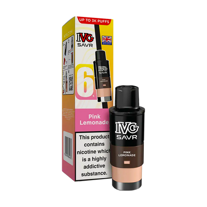 IVG Savr Replacement Pods - Pink Lemonade