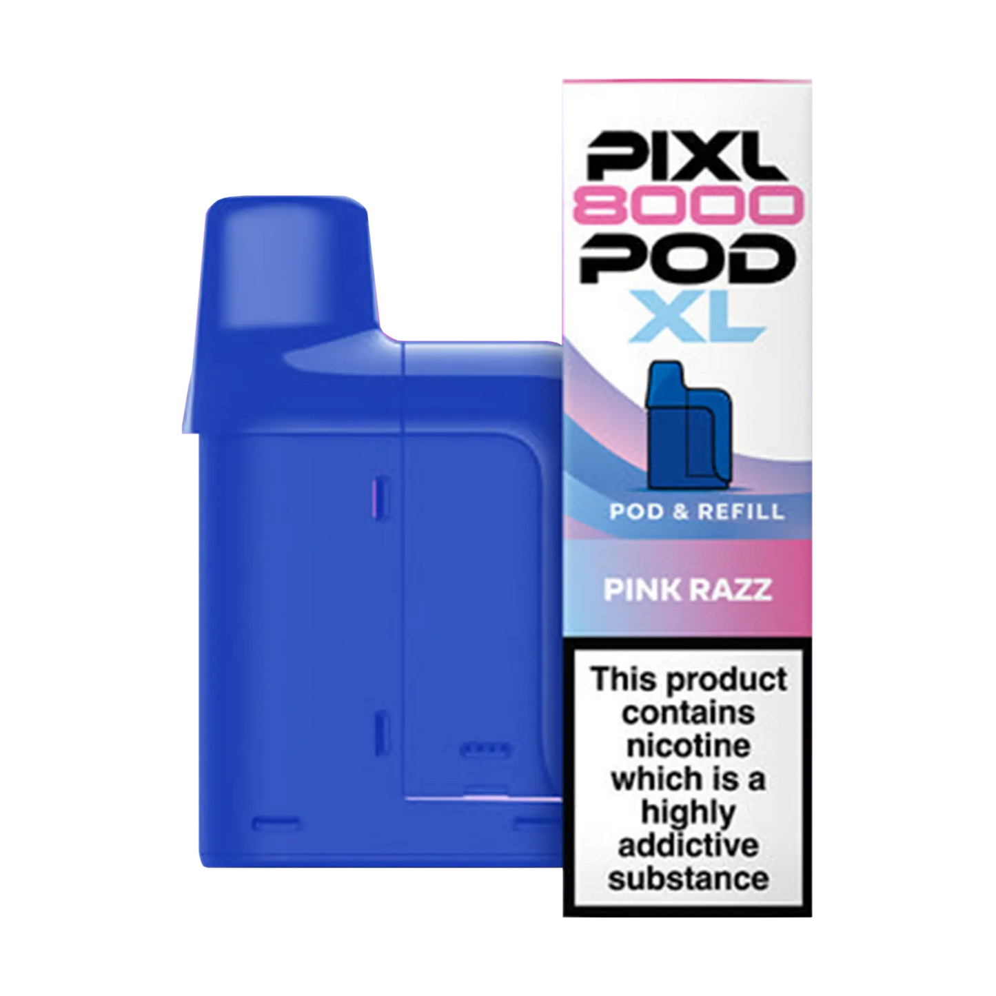 Pixl 8000 Replacement Pods - Pink Razz
