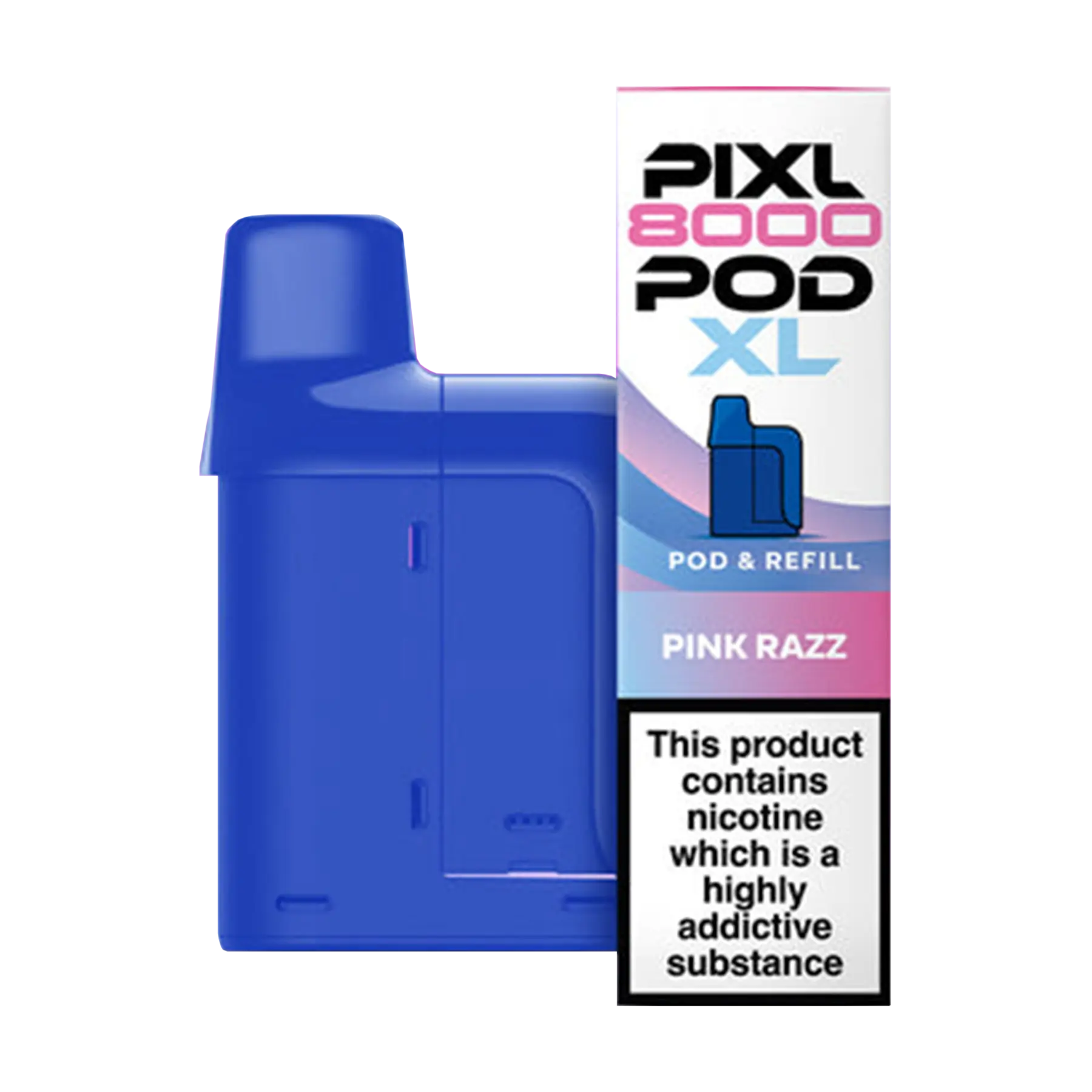 Pixl 8000 Replacement Pods - Pink Razz