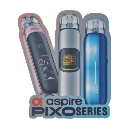 Aspire Window Stickers - Pixo Series