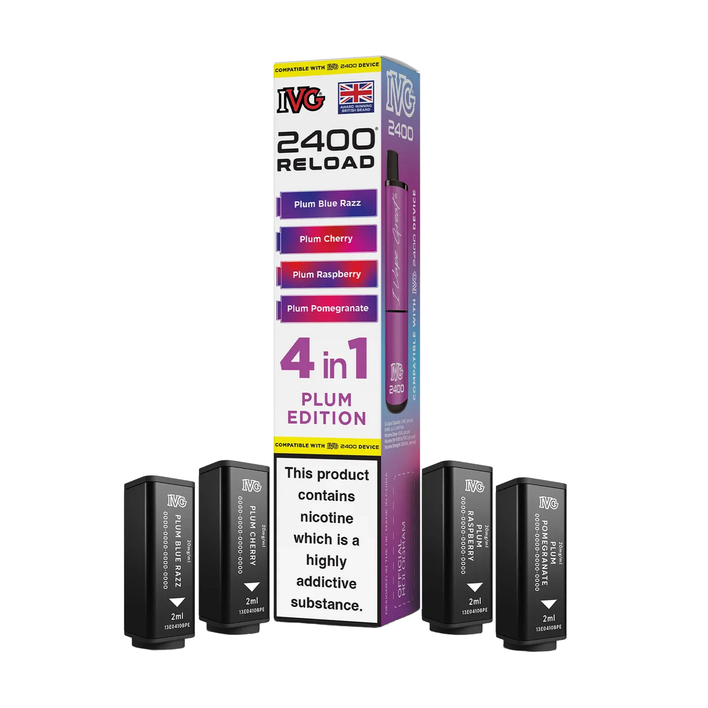 IVG 2400 Replacement Pre-Filled Pods