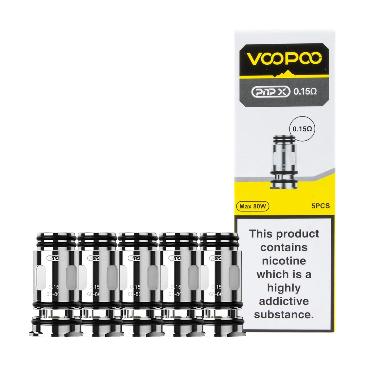 Voopoo PnP X Replacement Coils - 0.15 ohm