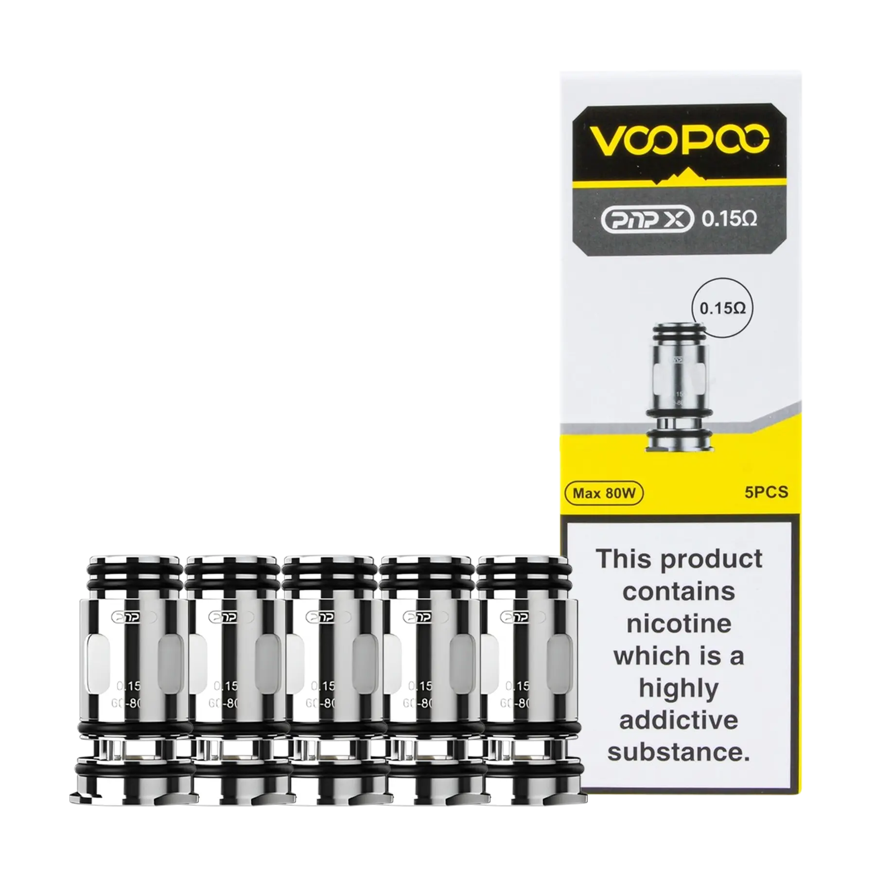 Voopoo PnP X Replacement Coils - 0.15 ohm
