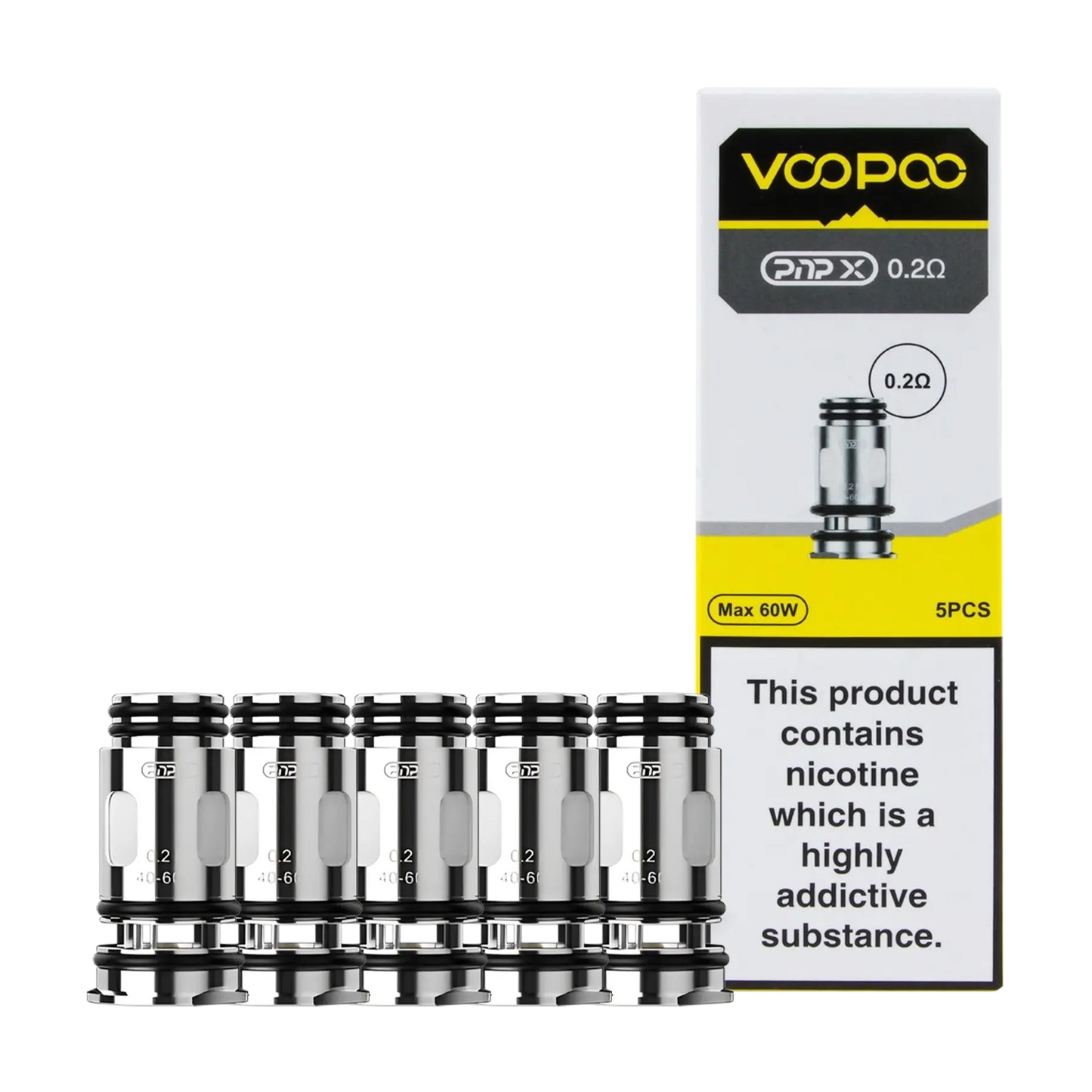 Voopoo PnP X Replacement Coils - 0.2 ohm