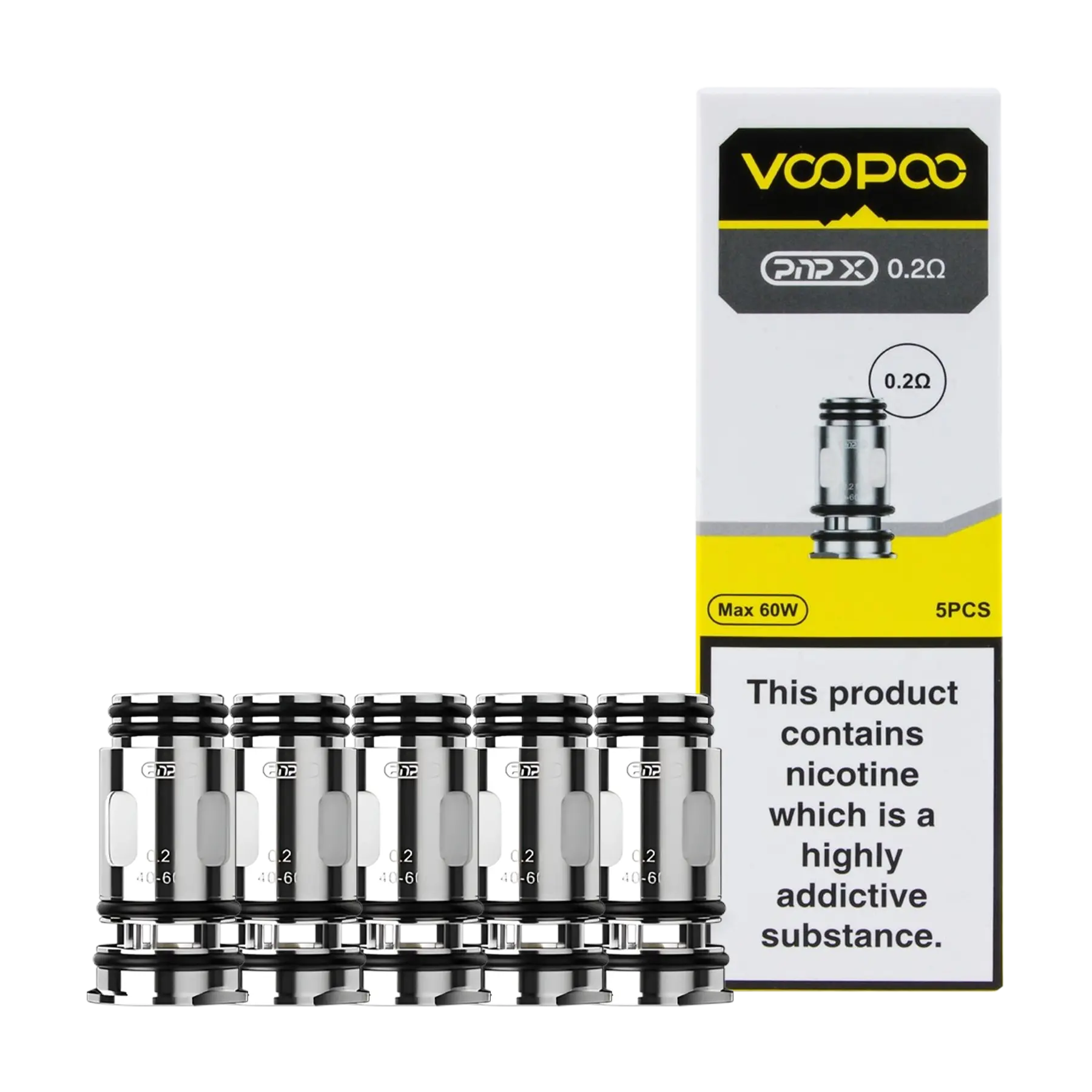 Voopoo PnP X Replacement Coils - 0.2 ohm