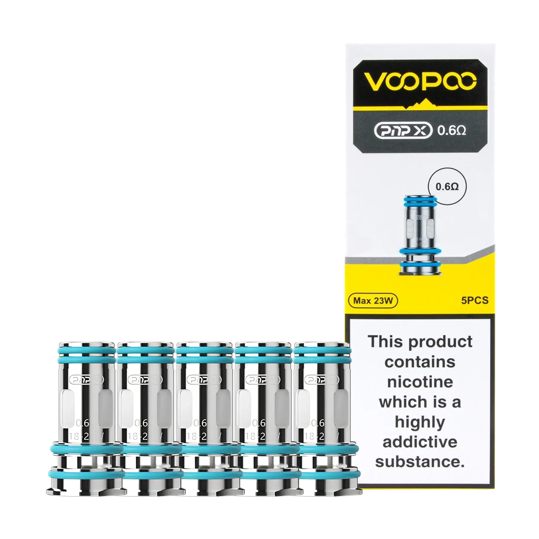 Voopoo PnP X Replacement Coils - 0.6 ohm