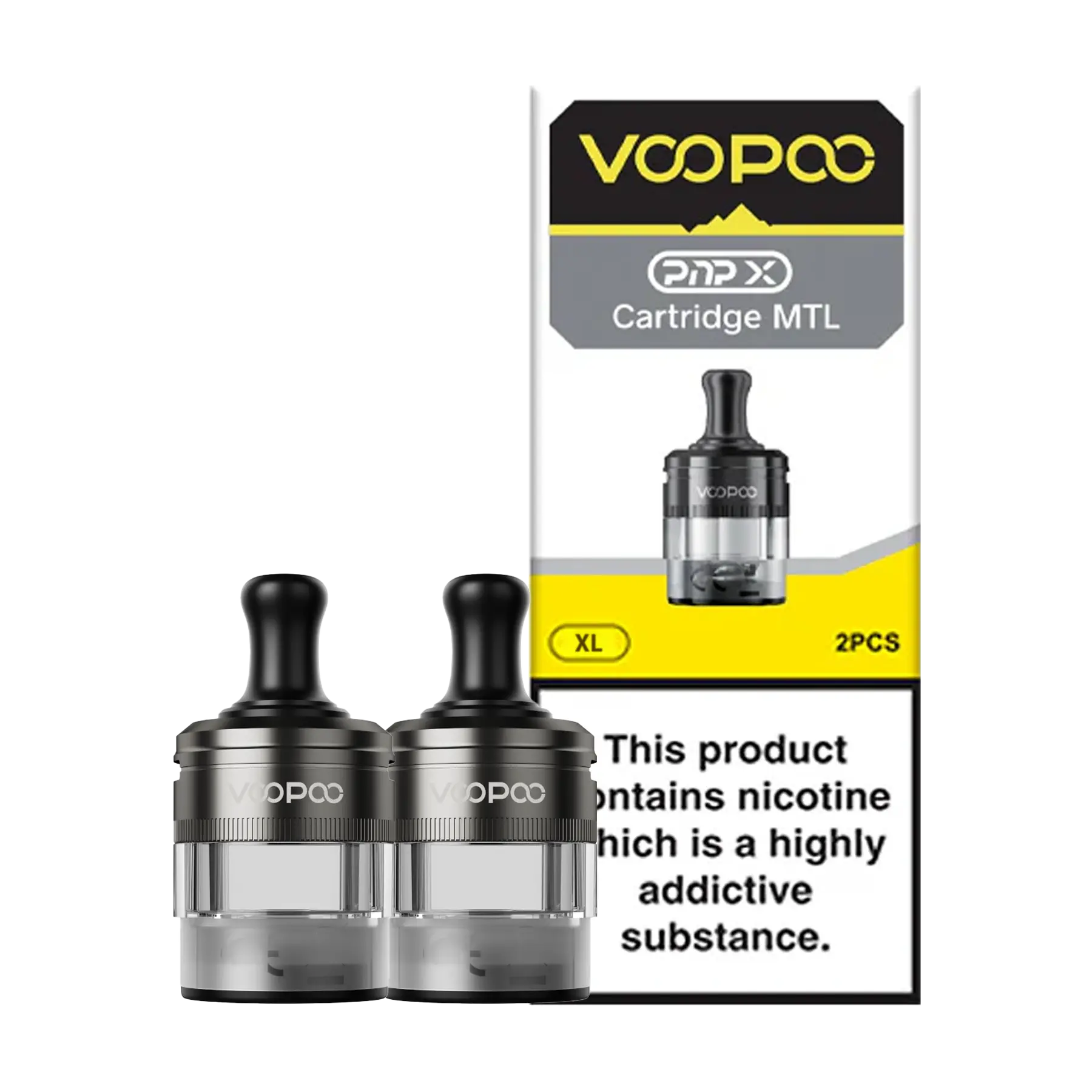 Voopoo PnP X Replacement Cartridges - Grey XL