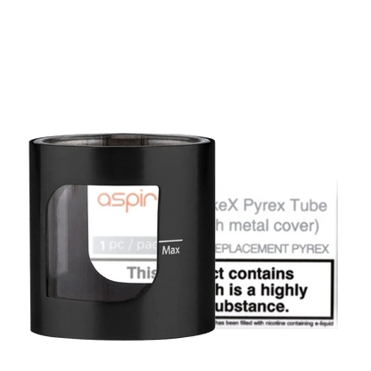 Aspire PockeX AIO Replacement Glass - Black