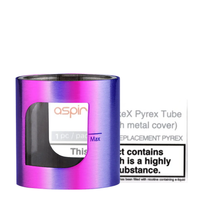 Aspire PockeX AIO Replacement Glass - Rainbow