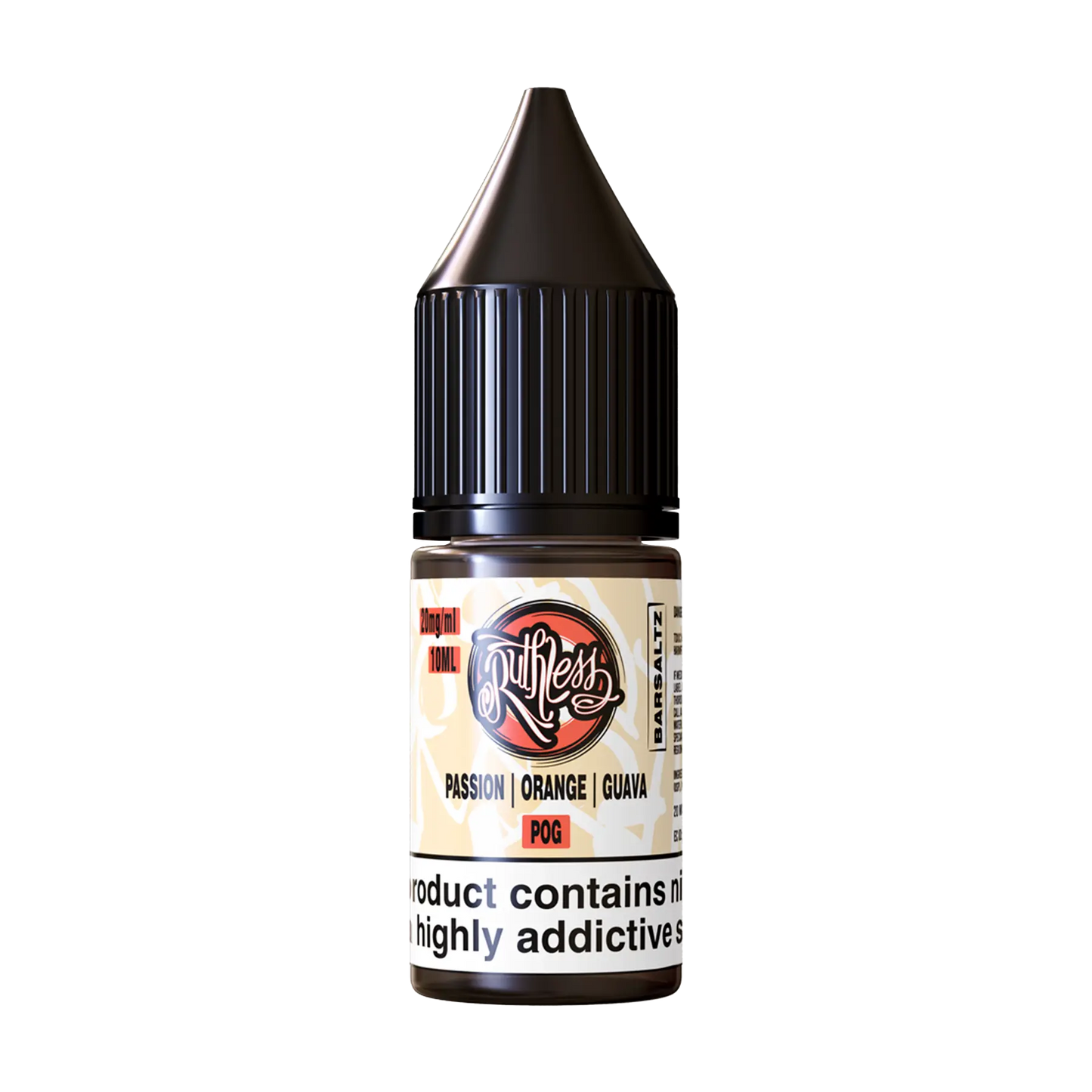 Ruthless Bar Saltz 10ml E Liquid Nicotine Salt