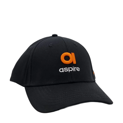 Aspire Cap - Black & Orange