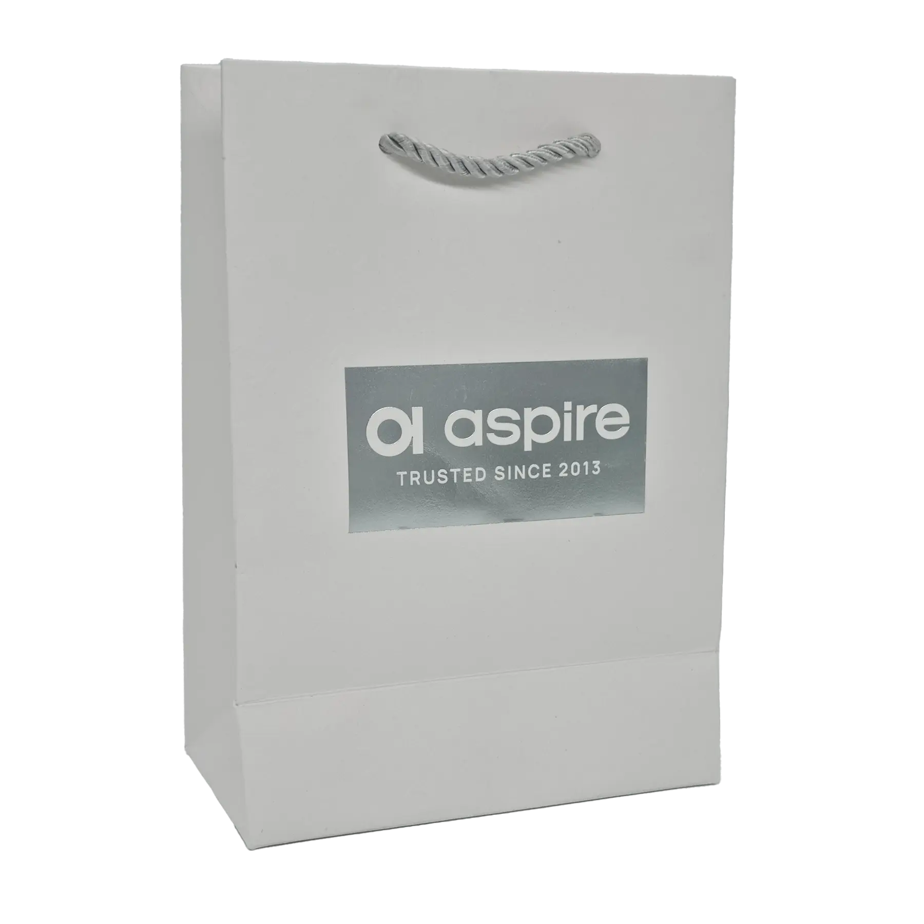 Aspire Bags - Premium white card