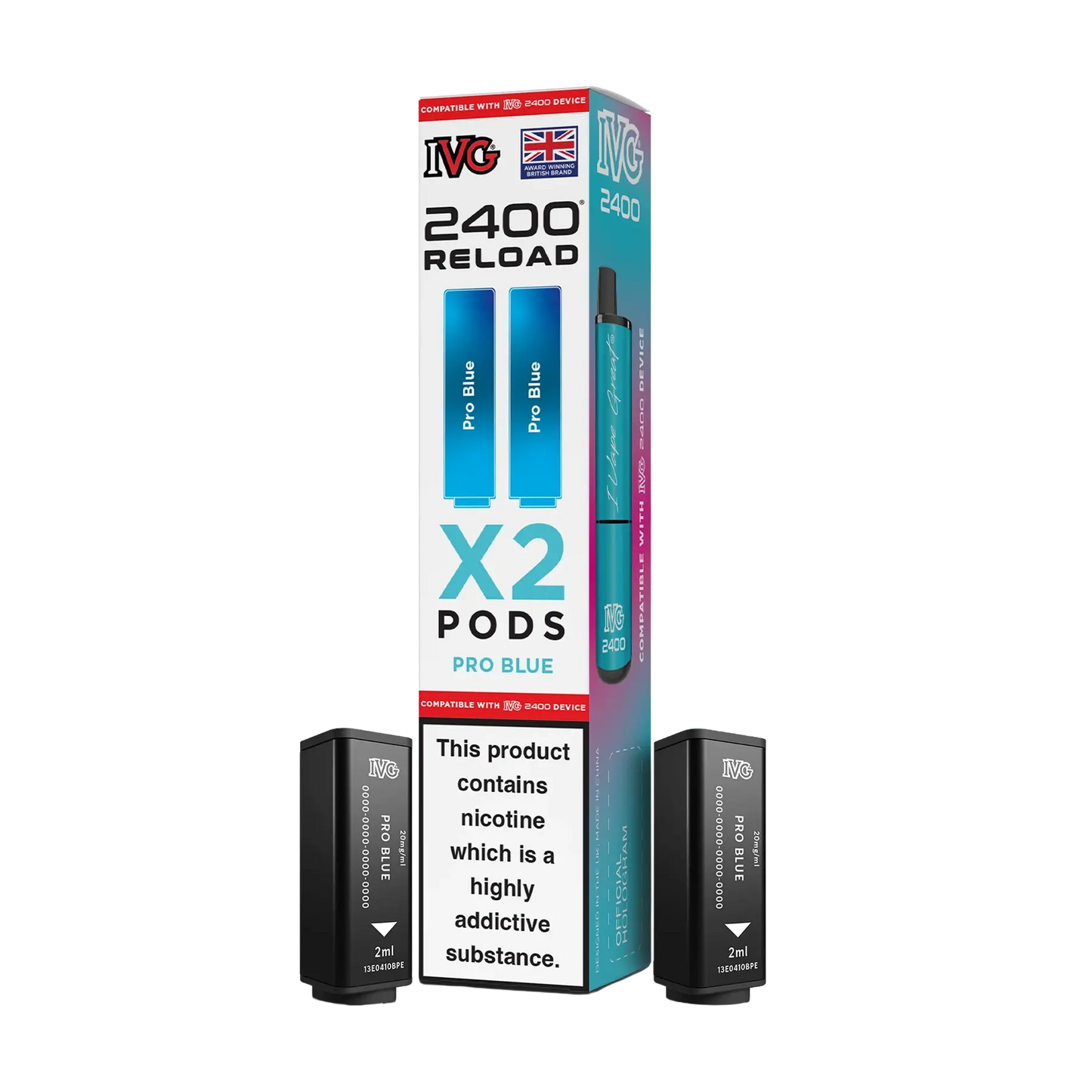 IVG 2400 Replacement Pre-Filled Pods