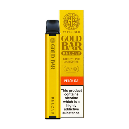 Gold Bar Reload Pod Kit - Peach ice