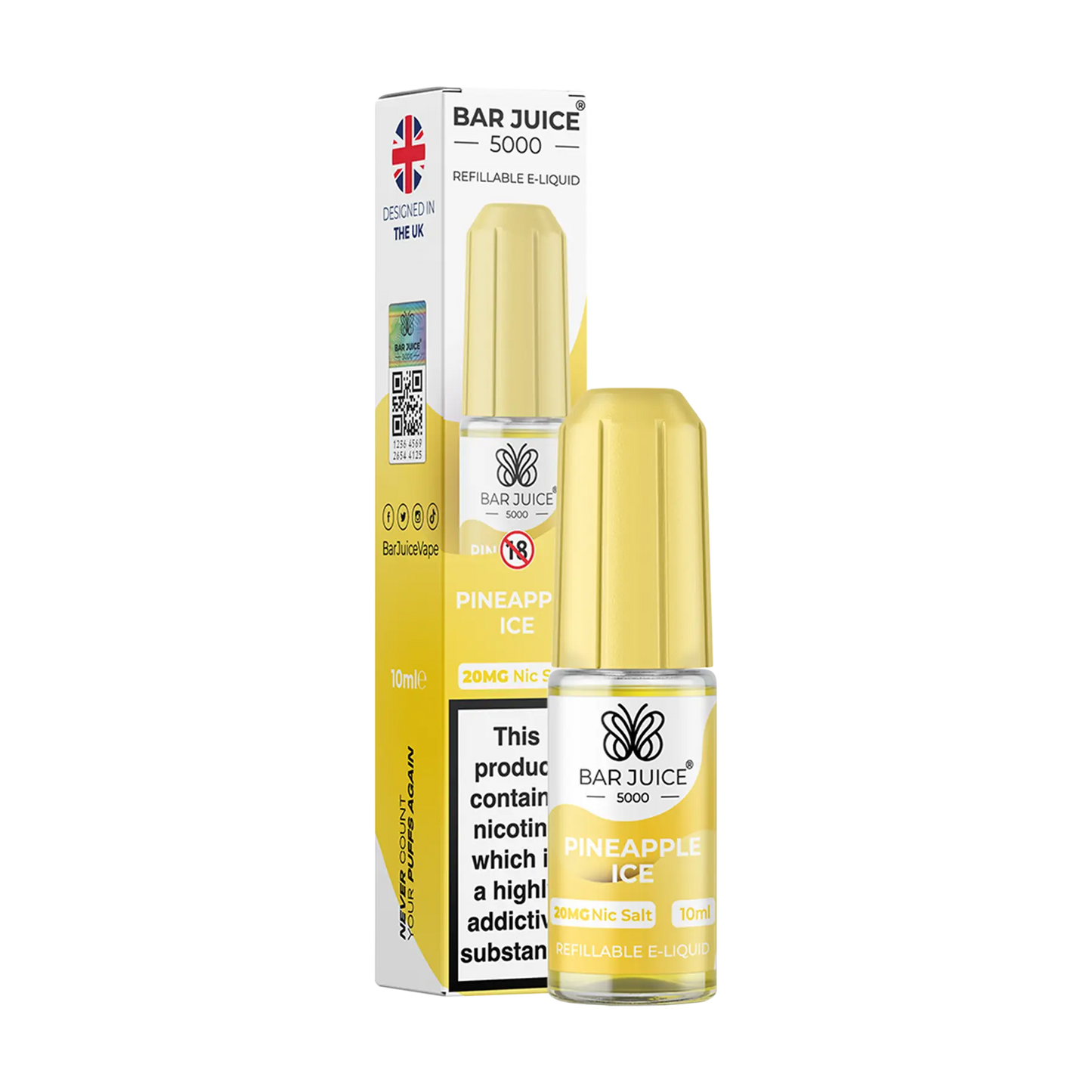 Bar Juice 5000 10ml E Liquid Nicotine Salt