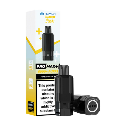 Hayati Pro Max+ 6000 Replacement Pods - Pineapple Ice