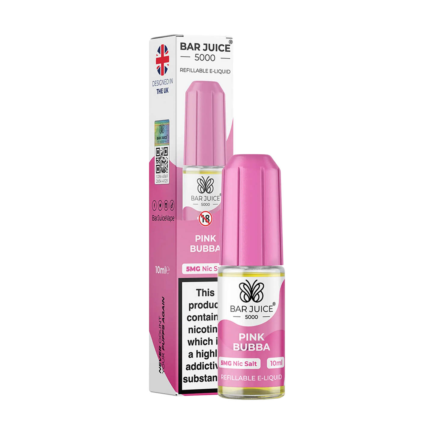 Bar Juice 5000 10ml E Liquid Nicotine Salt