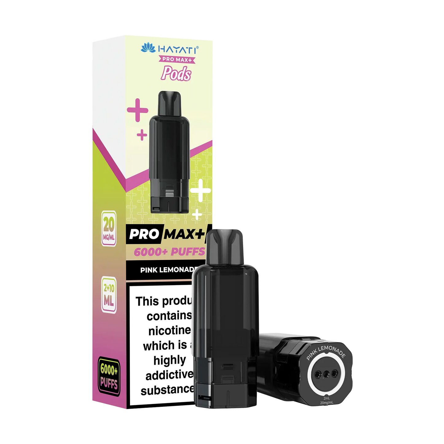Hayati Pro Max+ 6000 Replacement Pods - Pink Lemonade