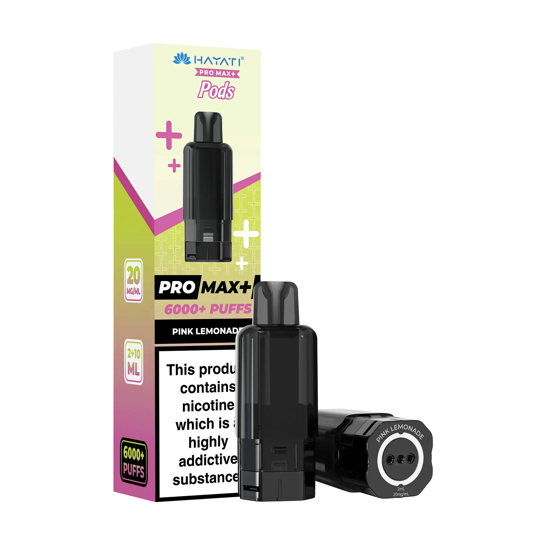 Hayati Pro Max+ 6000 Replacement Pods - Pink Lemonade