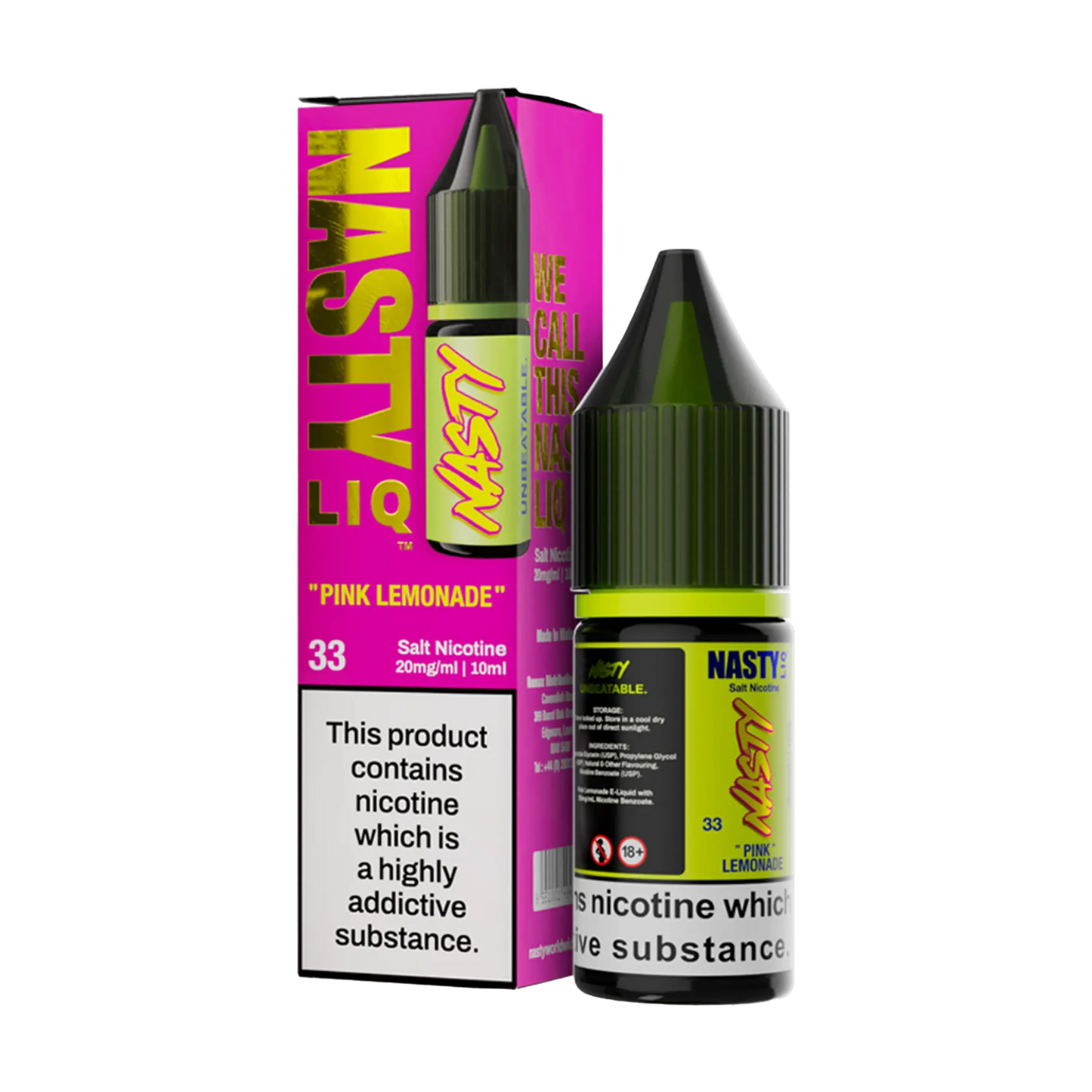 Nasty Liq Nicotine Salt - Pink Lemonade