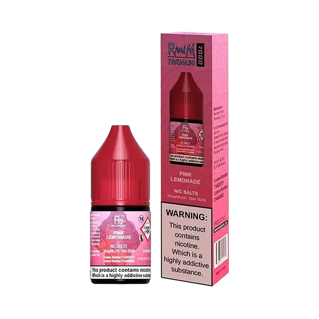 R&M 10ml Nicotine Salt - Pink Lemonade