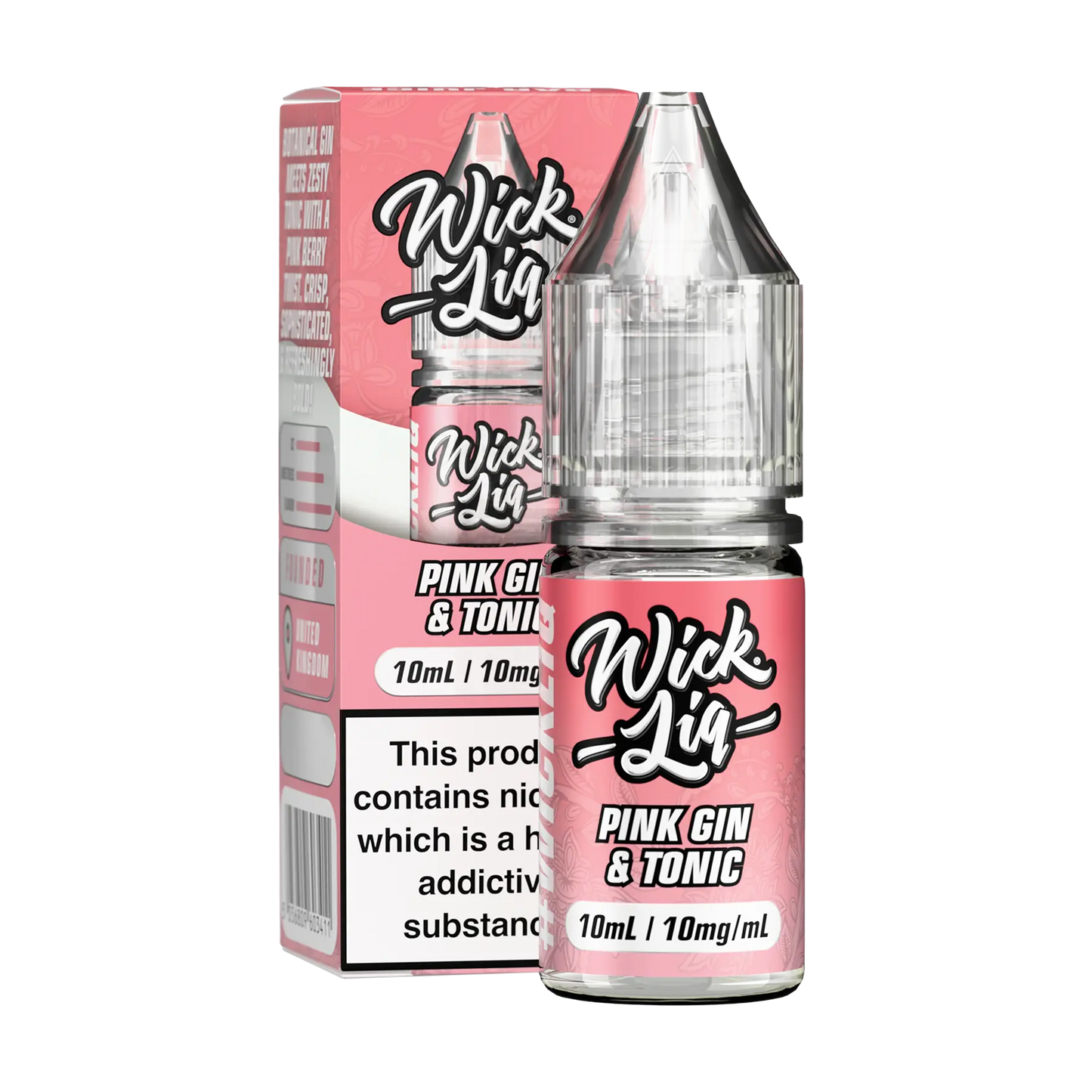 Wick Liq Bar Salts 10ml E Liquid Nicotine Salt