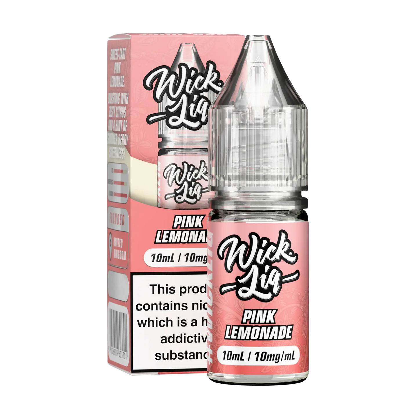 Wick Liq Bar Salts 10ml E Liquid Nicotine Salt