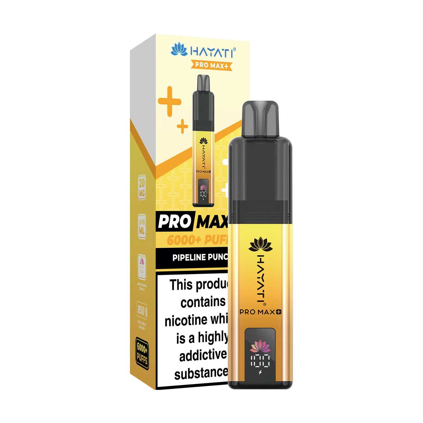 Hayati Pro Max+ 6000 Prefilled Vape Kit - Pipeline Punch