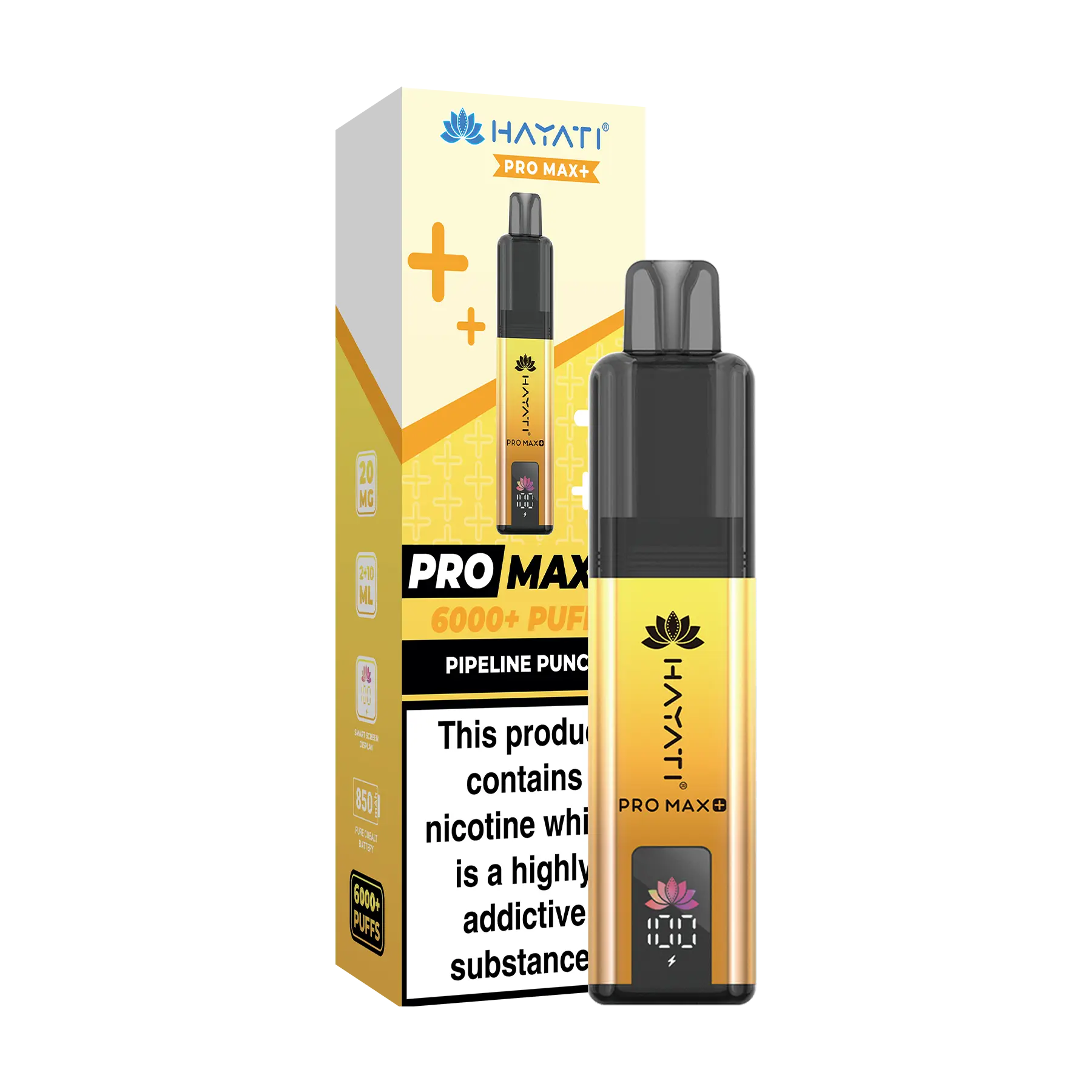Hayati Pro Max+ 6000 Prefilled Vape Kit - Pipeline Punch