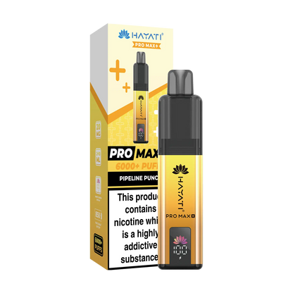 Hayati Pro Max+ 6000 Prefilled Vape Kit - Pipeline Punch