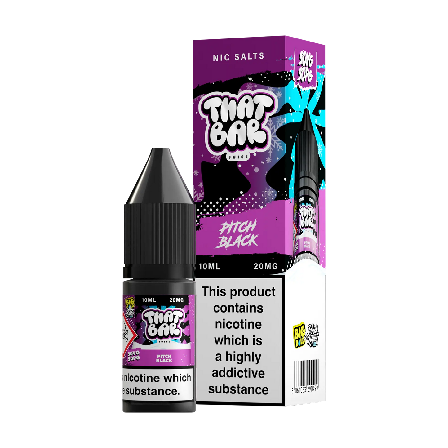 That Bar Nicotine Salt - Pitch Black 20mg