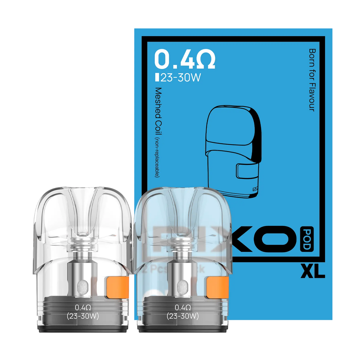 Aspire Pixo Replacement Pods - 0.4 ohm XL