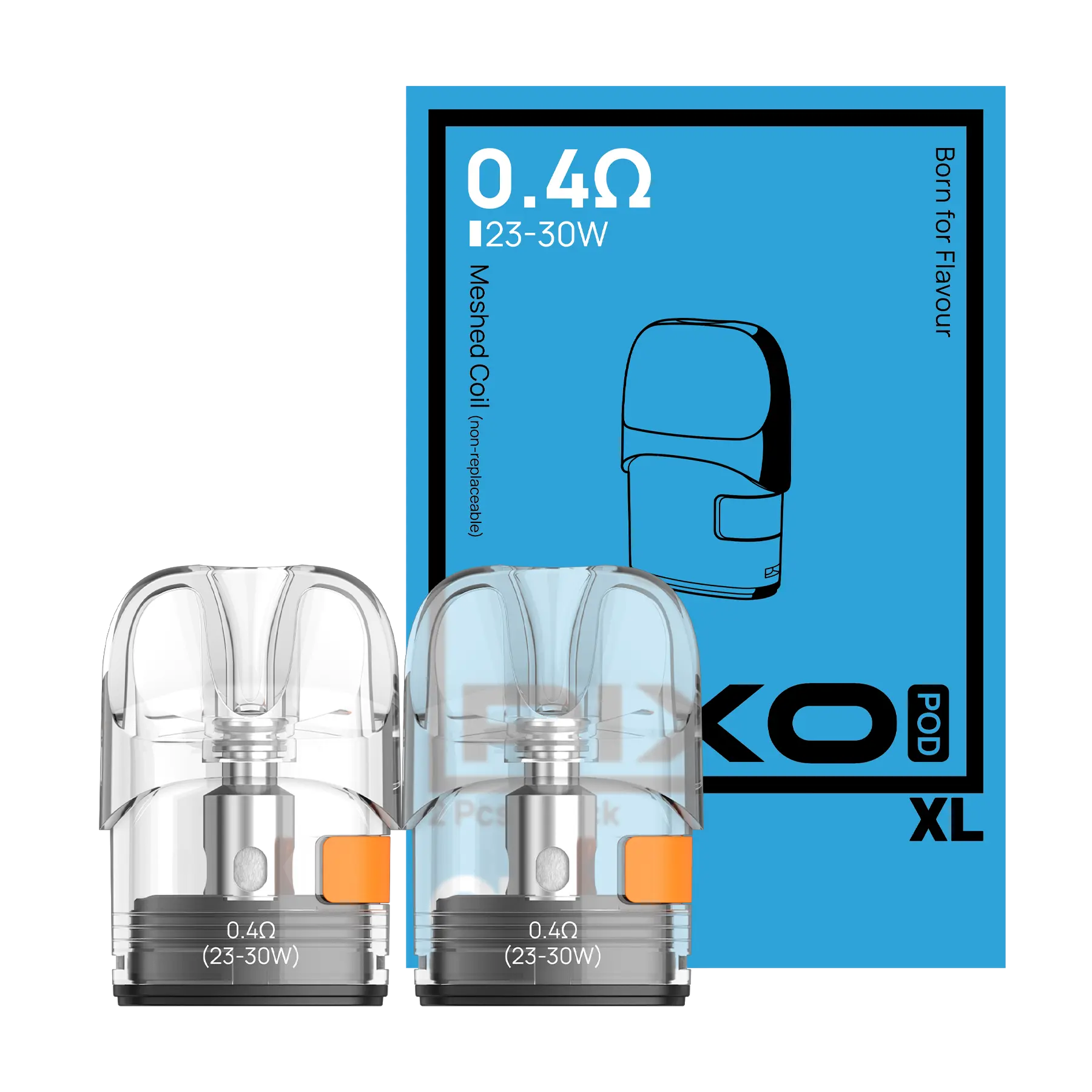 Aspire Pixo Replacement Pods - 0.4 ohm XL