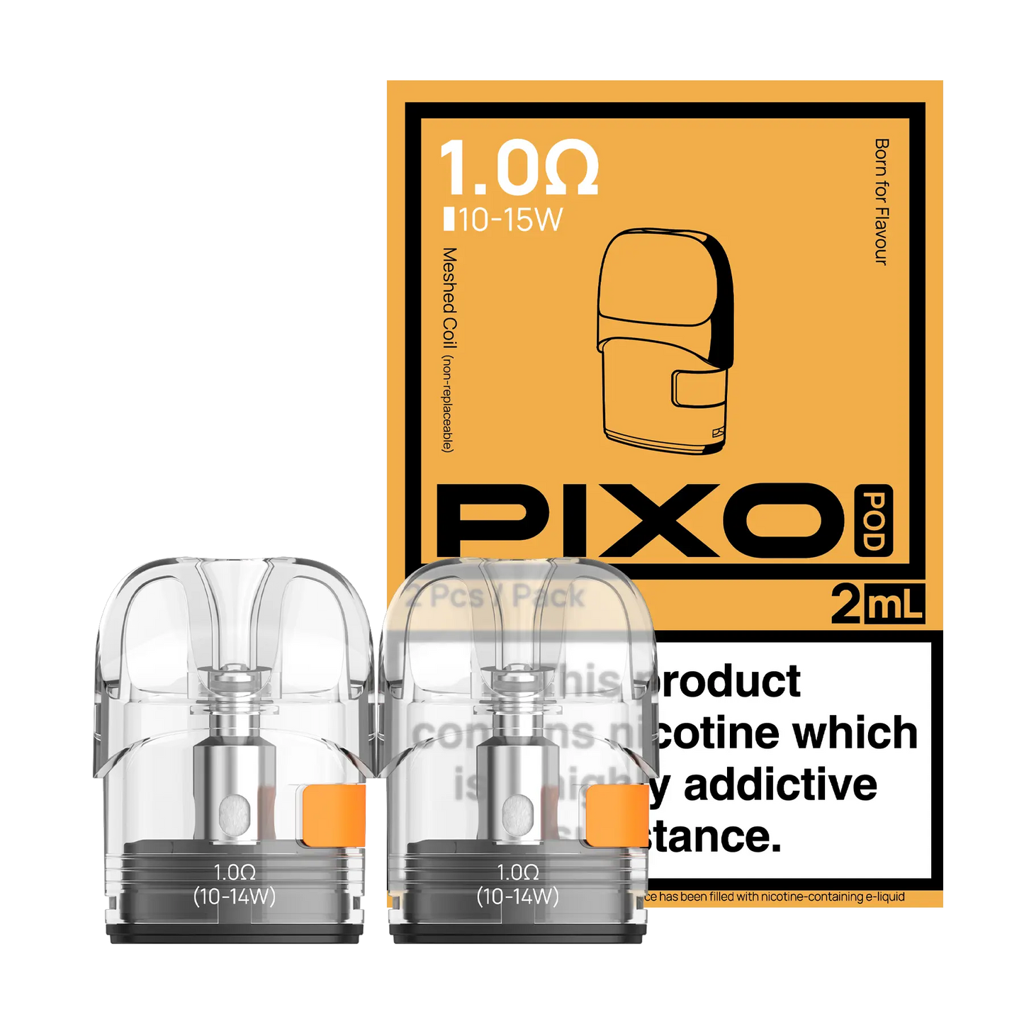 Aspire Pixo Replacement Pods - 1.0 ohm 2ml