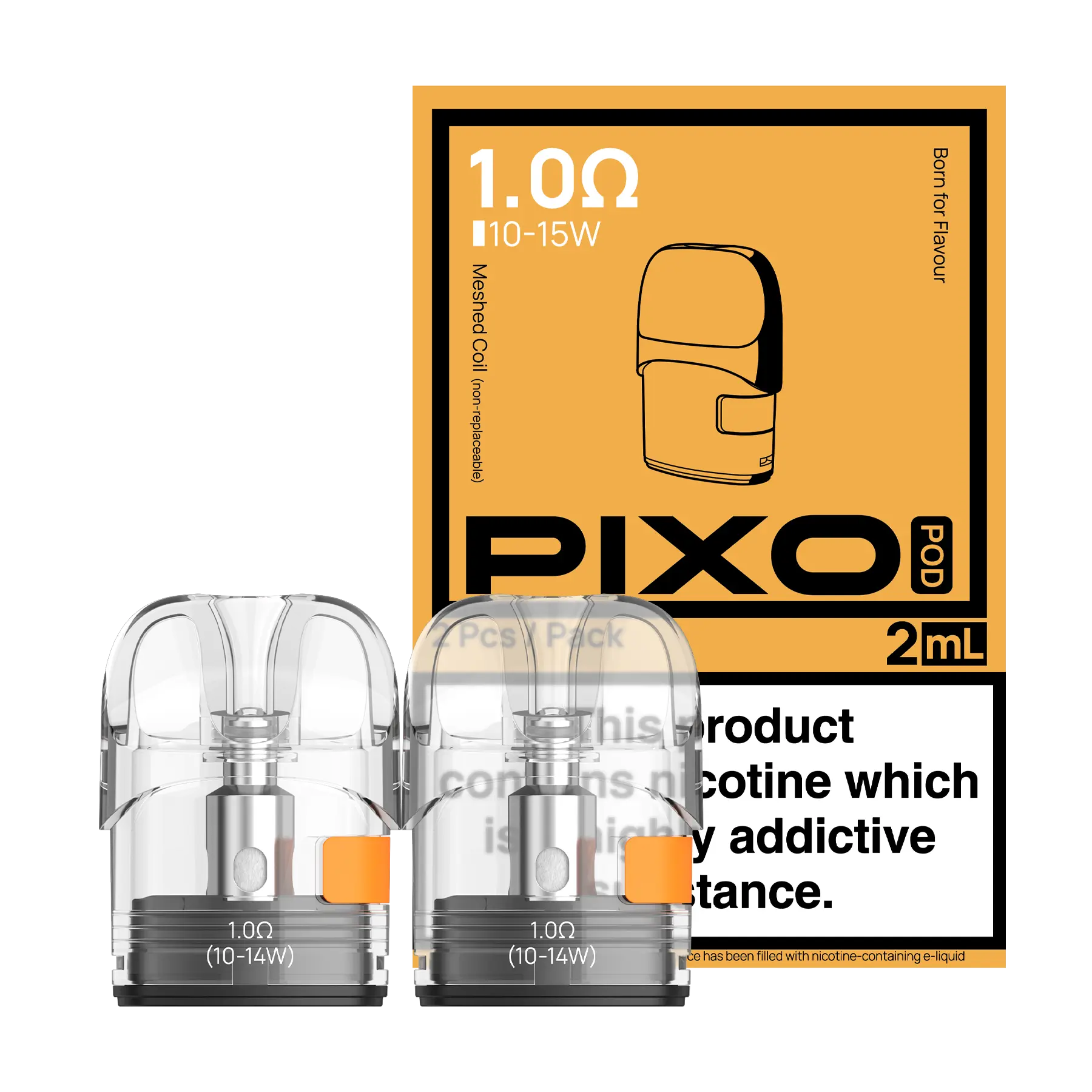Aspire Pixo Replacement Pods - 1.0 ohm 2ml