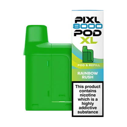 Pixl 8000 Replacement Pods - Rainbow Rush
