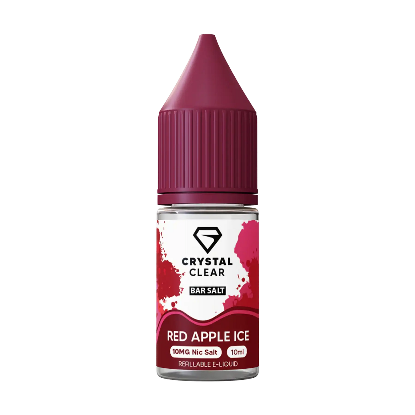 Crystal Clear Bar Salts 10ml E Liquid Nicotine Salt