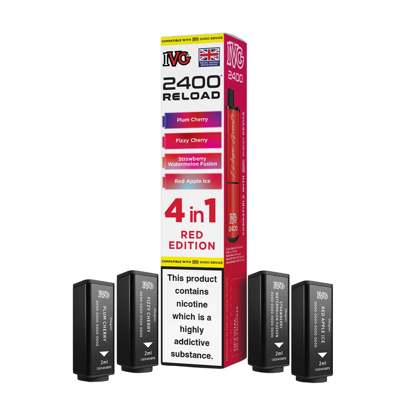 IVG 2400 Replacement Pre-Filled Pods