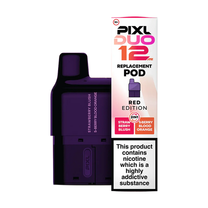Pixl Duo 12 Replacement Pods - Red Edition