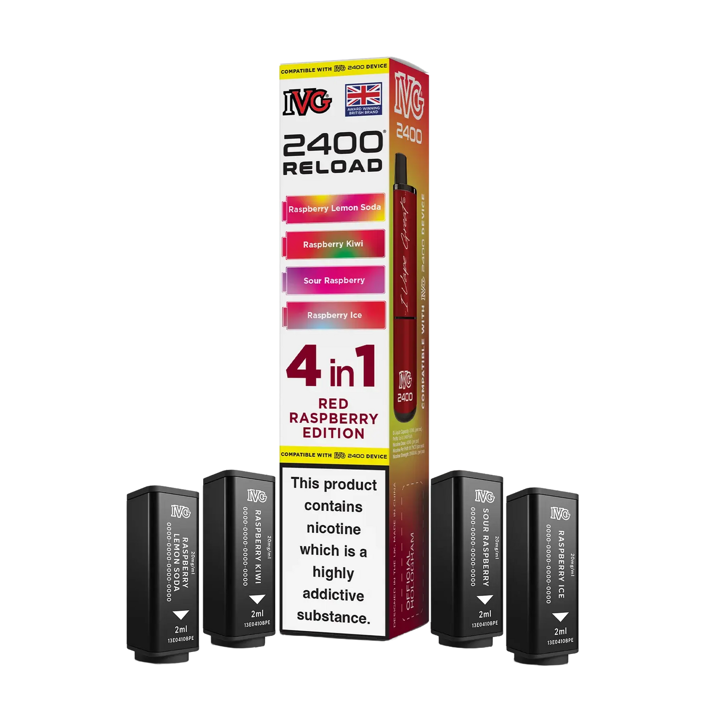 IVG 2400 Replacement Pre-Filled Pods