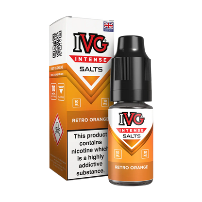 IVG Intense 10ml Nicotine Salt - Retro Orange