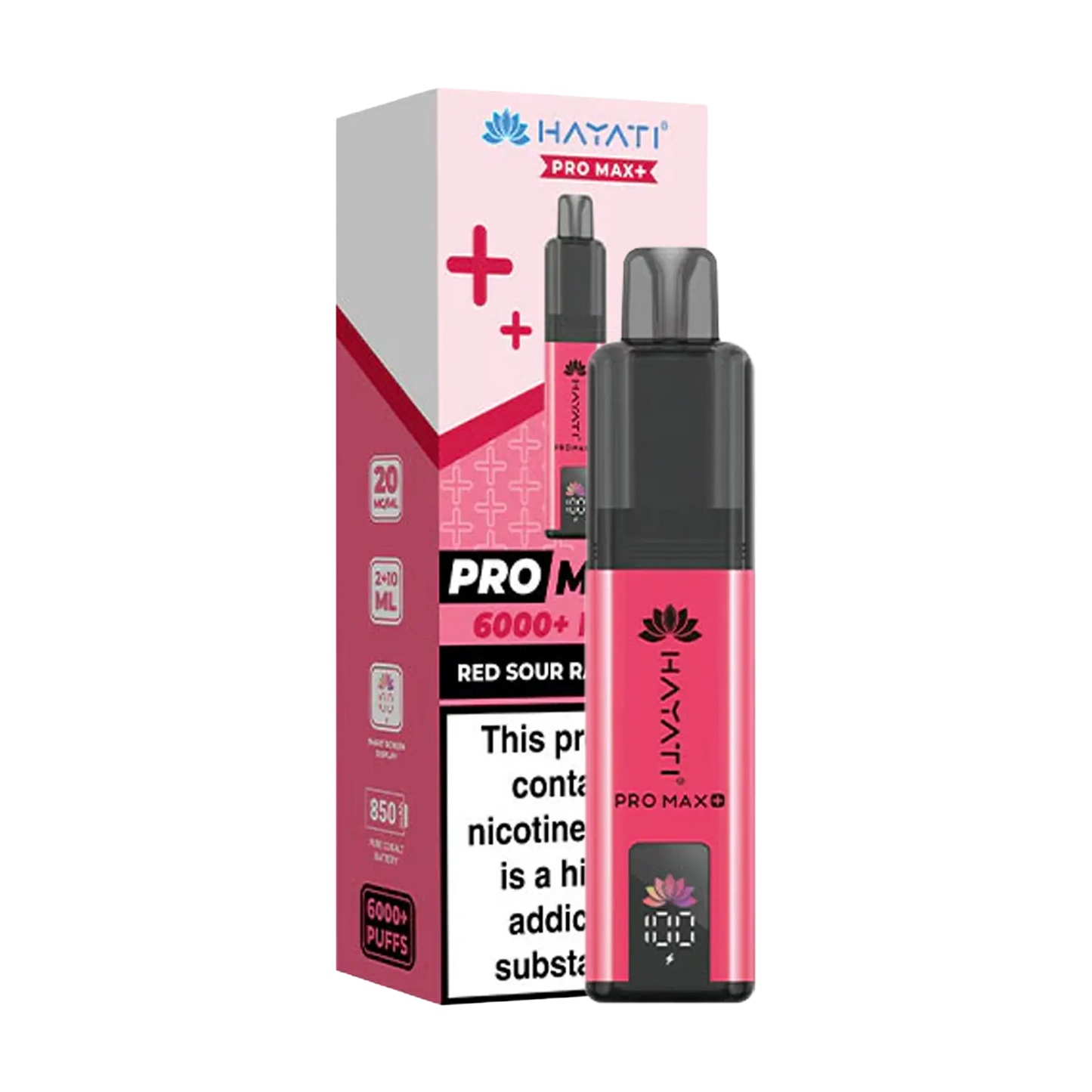 Hayati Pro Max+ 6000 Prefilled Vape Kit