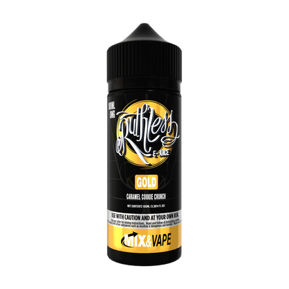 Ruthless 100ml Shortfill - Caramel Cookie Crunch