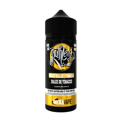 Ruthless 100ml Shortfill - Dulce De Tobacco