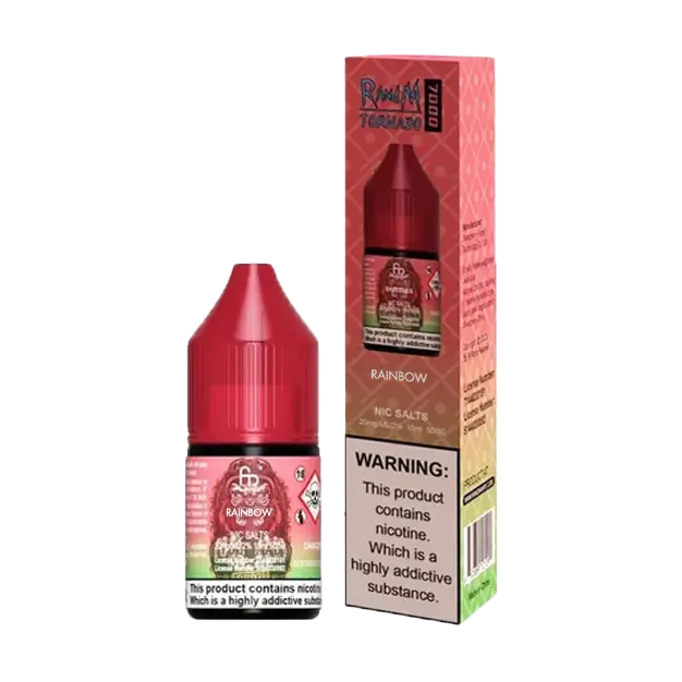 R&M 10ml Nicotine Salt - Rainbow