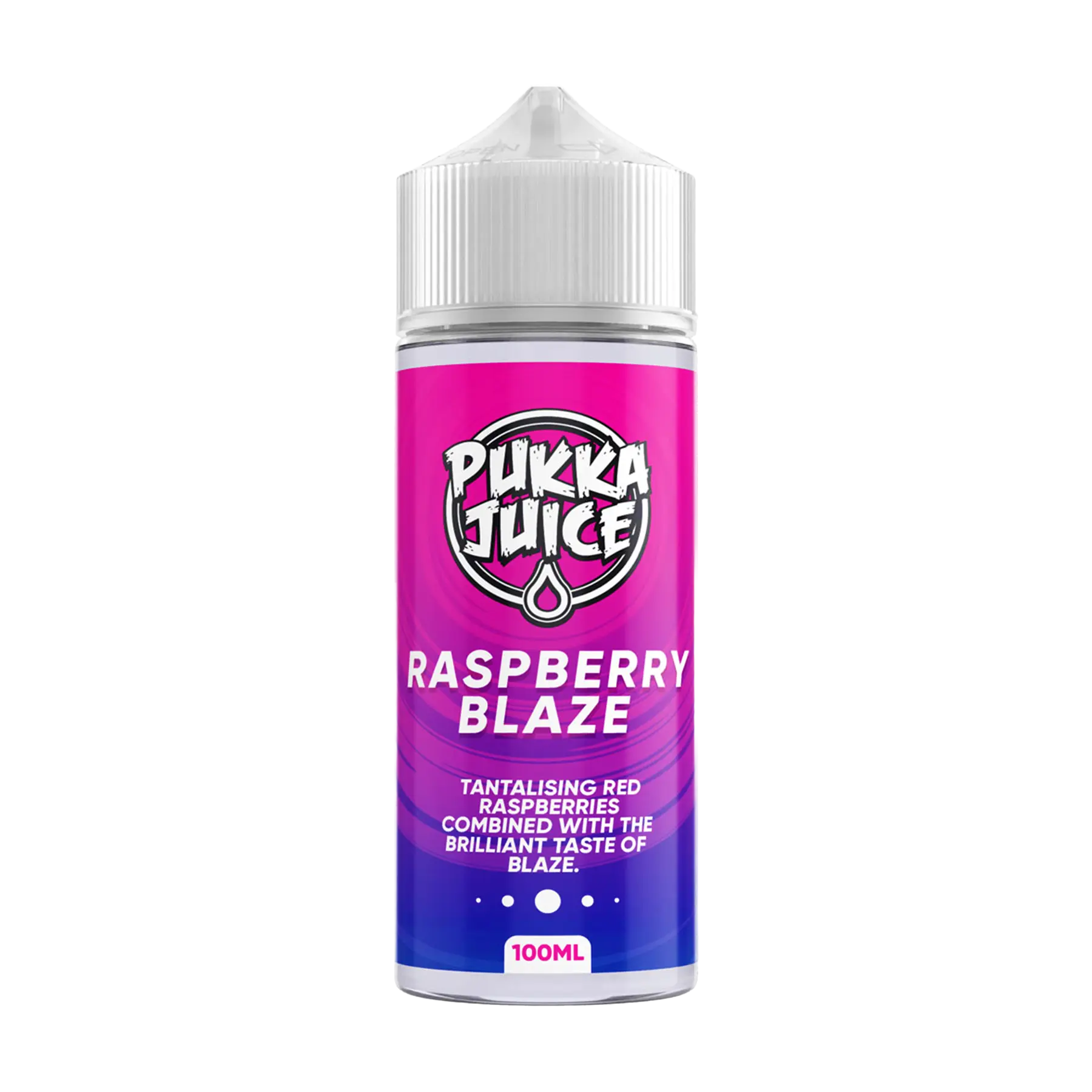 Pukka 100ml Shortfill - Raspberry Blaze