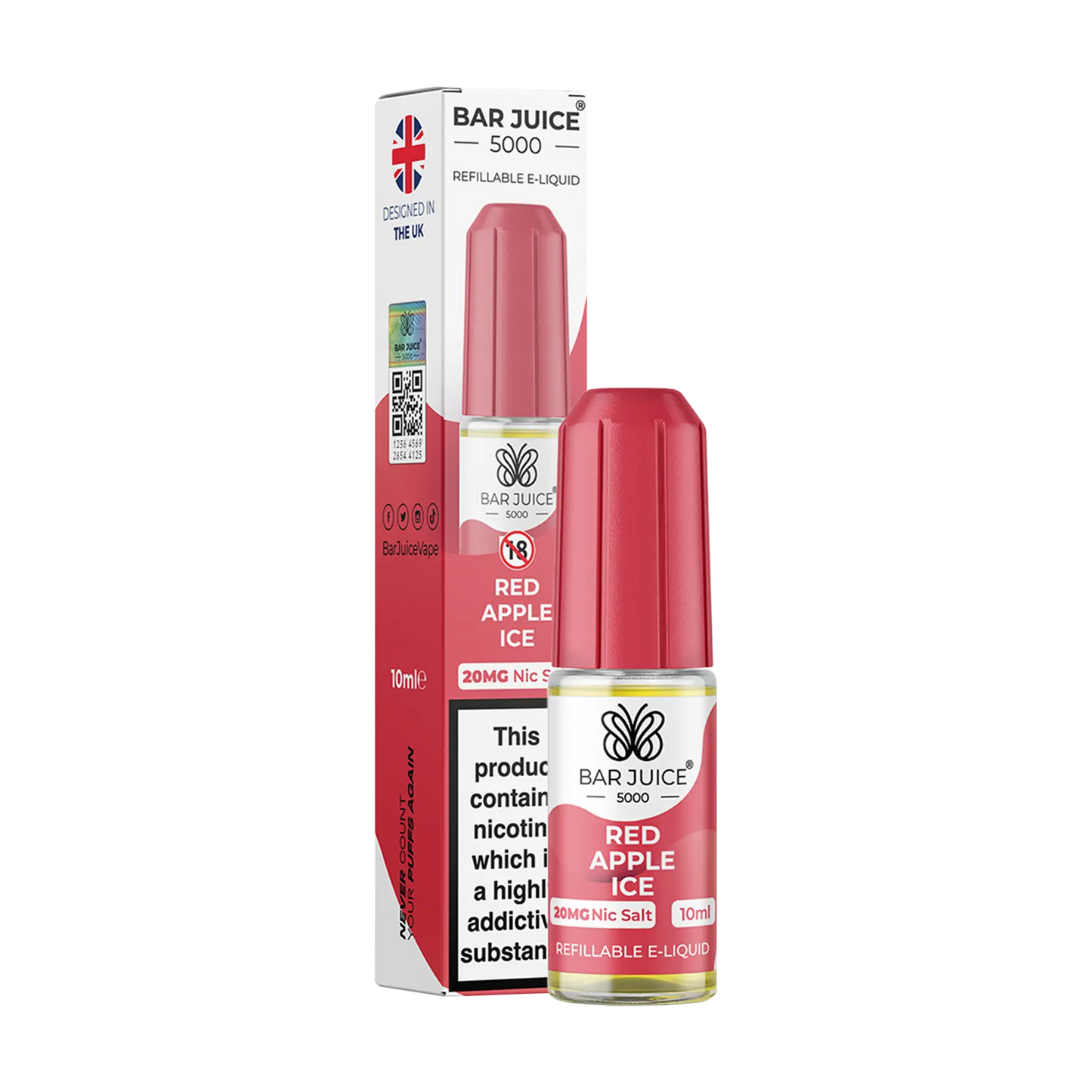Bar Juice 5000 10ml E Liquid Nicotine Salt