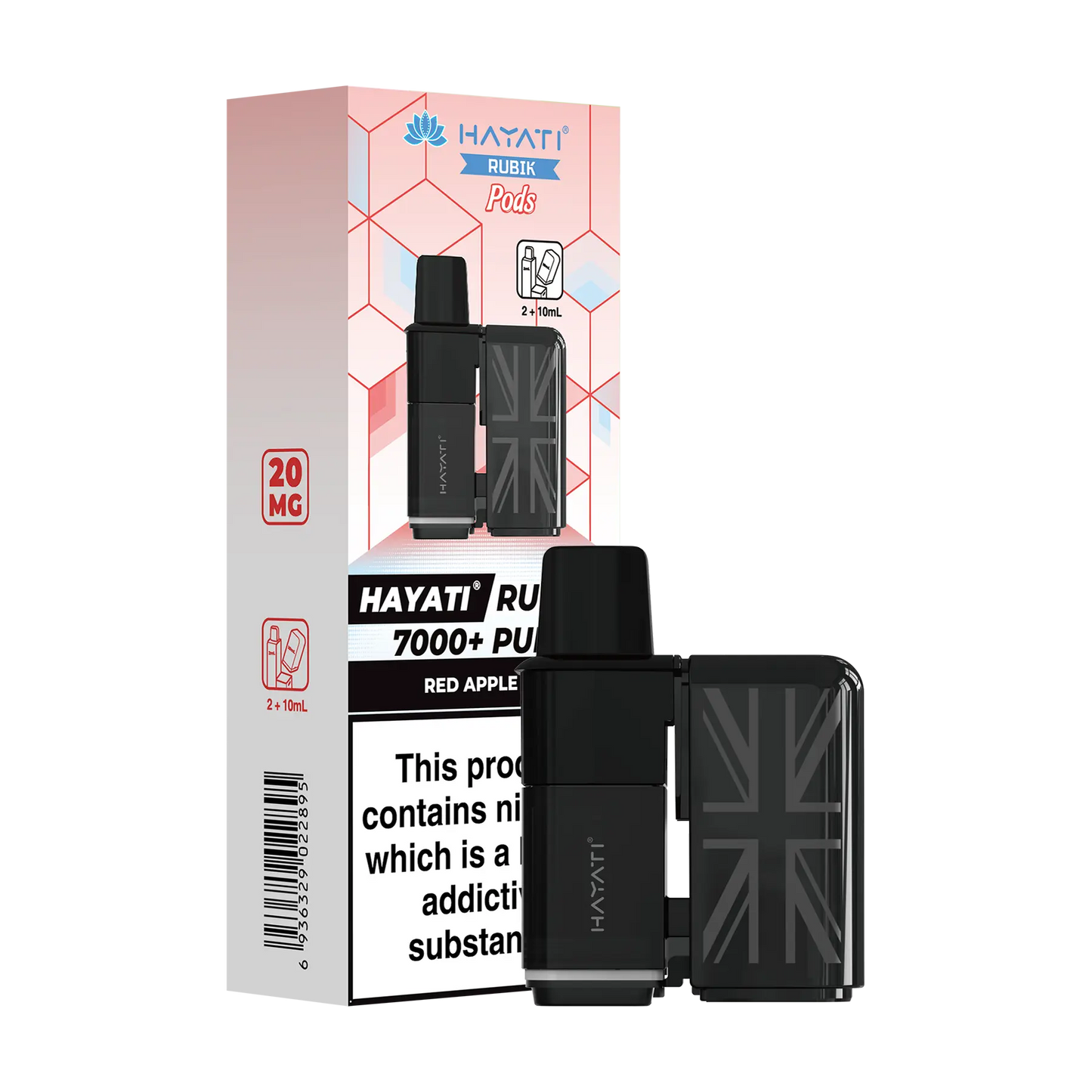 Hayati Rubik Replacement Pods - Red Apple Ice