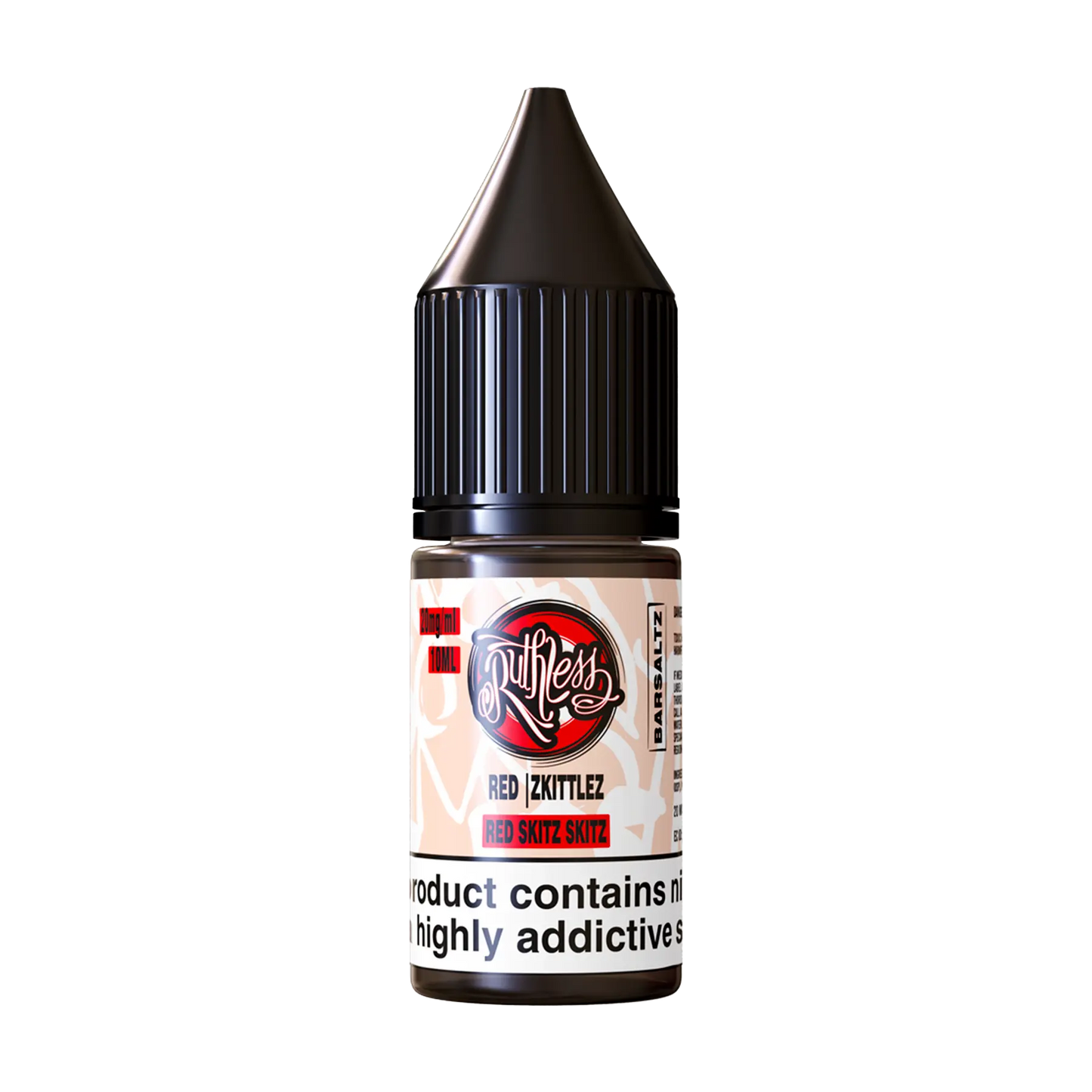 Ruthless Bar Saltz 10ml E Liquid Nicotine Salt