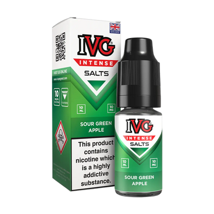 IVG Intense 10ml Nicotine Salt - Sour Green Apple